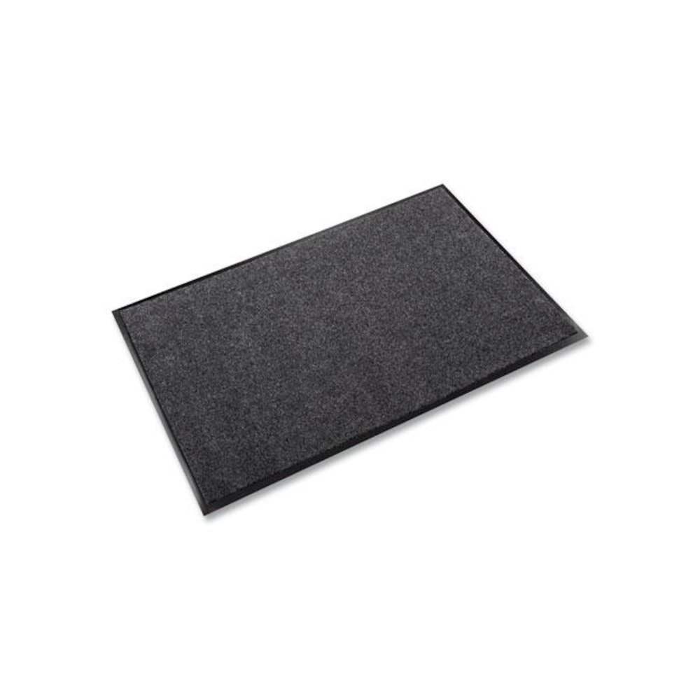 EcoStep Wiper Mat, Rectangular, Charcoal Gray Cut Pile Surface, 36" x 48". Picture 1