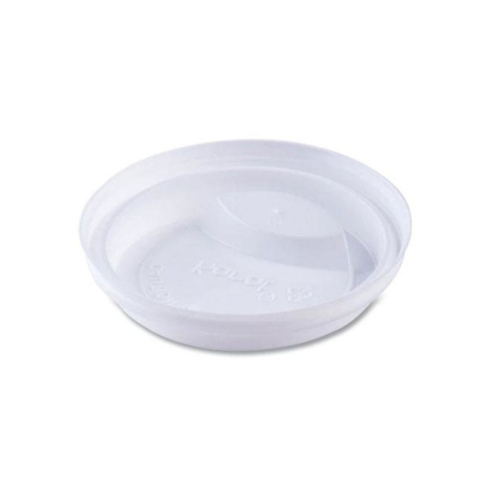 Hot Cup Lids, Sipper Lid, Fits 10 oz to 24 oz Hot Cups, Plastic, White, 1,000/Carton. Picture 2