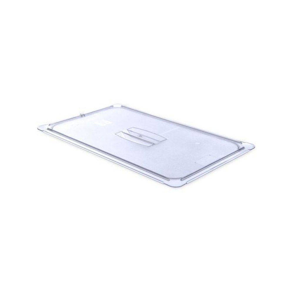 StorPlus Polycarbonate Handled Universal Lid, 12.88 x 20.75 x 0.88, Clear, Plastic. Picture 4