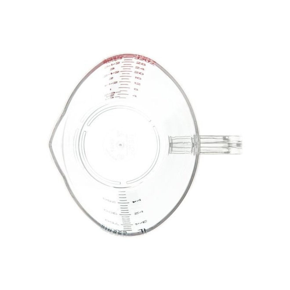 Commercial Measuring Cup, 1 qt, Plastic, Clear. Picture 3
