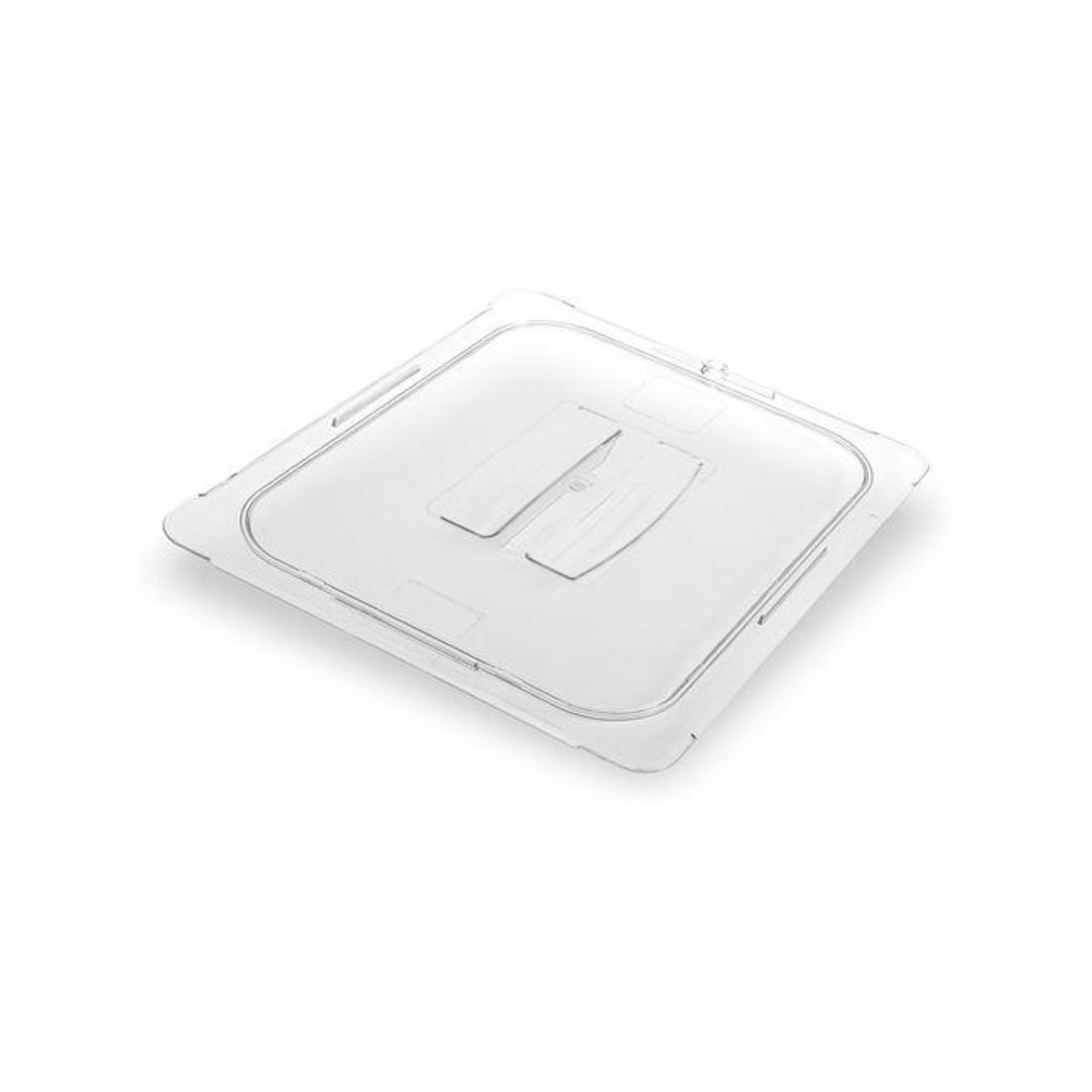 StorPlus Polycarbonate Handled Universal Lid, 12.88 x 20.75 x 0.88, Clear, Plastic. Picture 3
