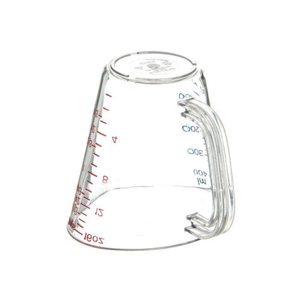 Commercial Measuring Cup, 1 pt, Plastic, Clear. Picture 4