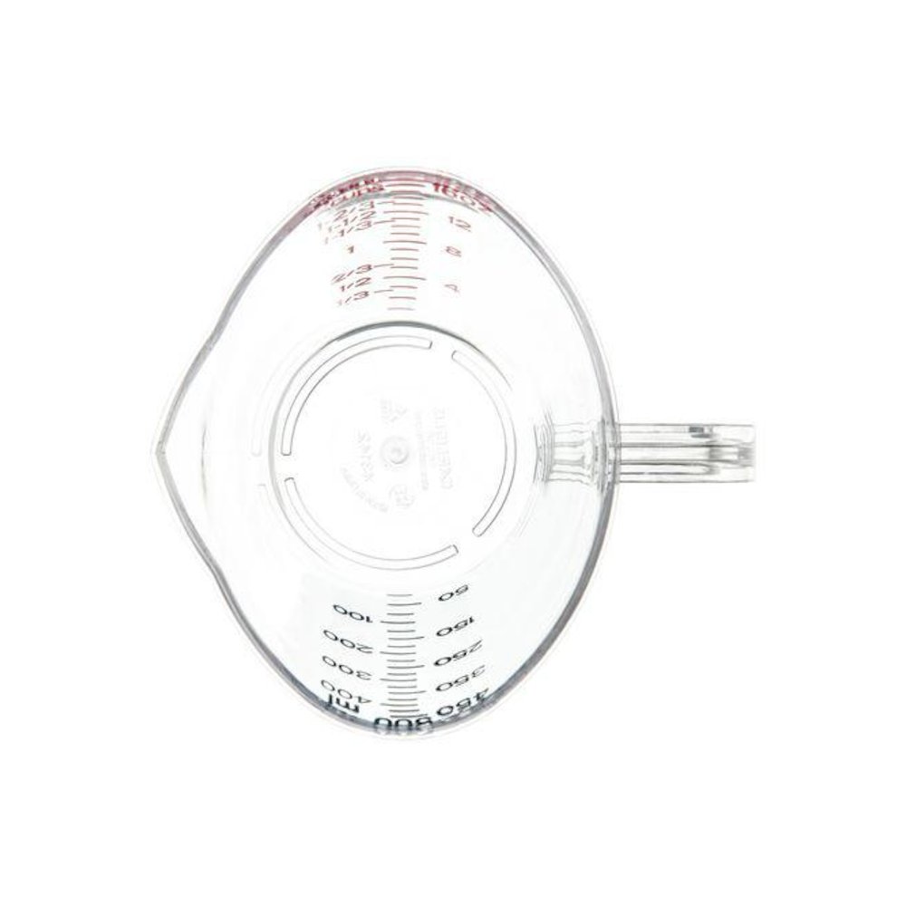 Commercial Measuring Cup, 1 pt, Plastic, Clear. Picture 3