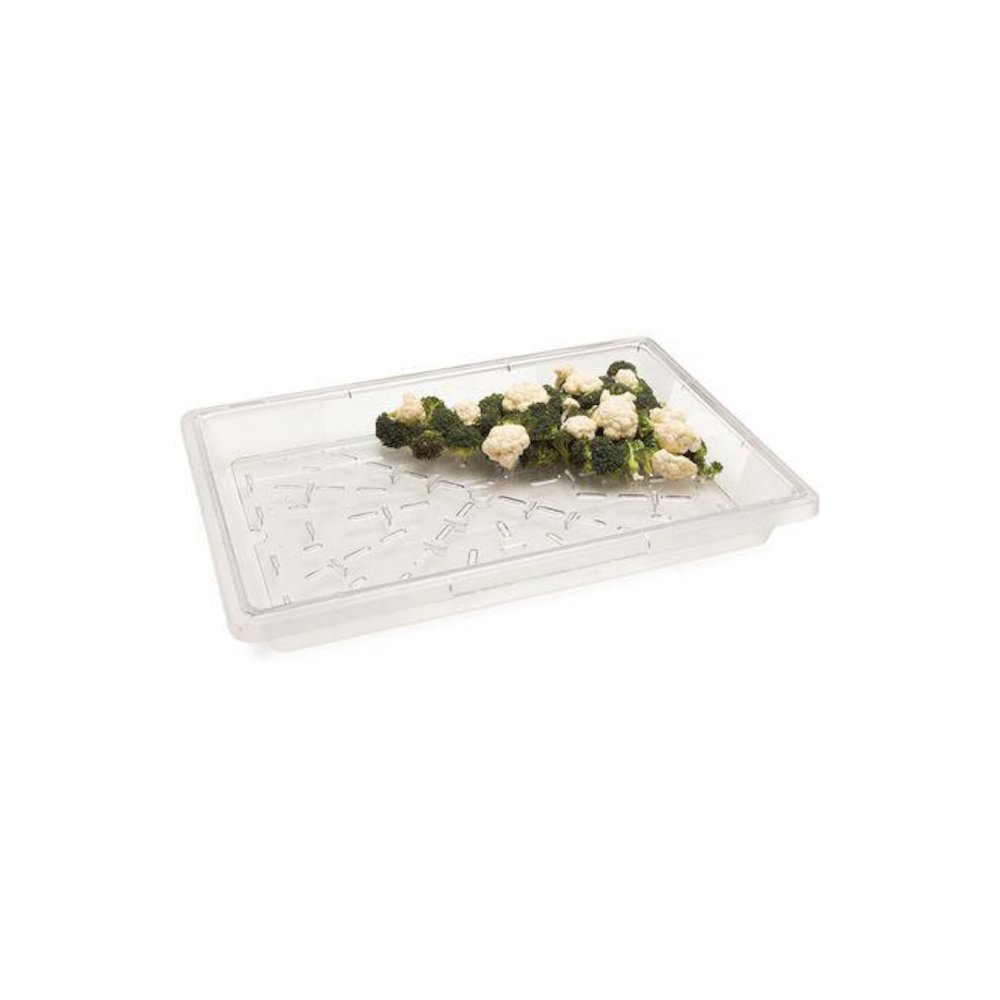 StorPlus Polycarbonate Food Storage Container, 5 gal, 18 x 26 x 3.5, Clear, Plastic. Picture 3