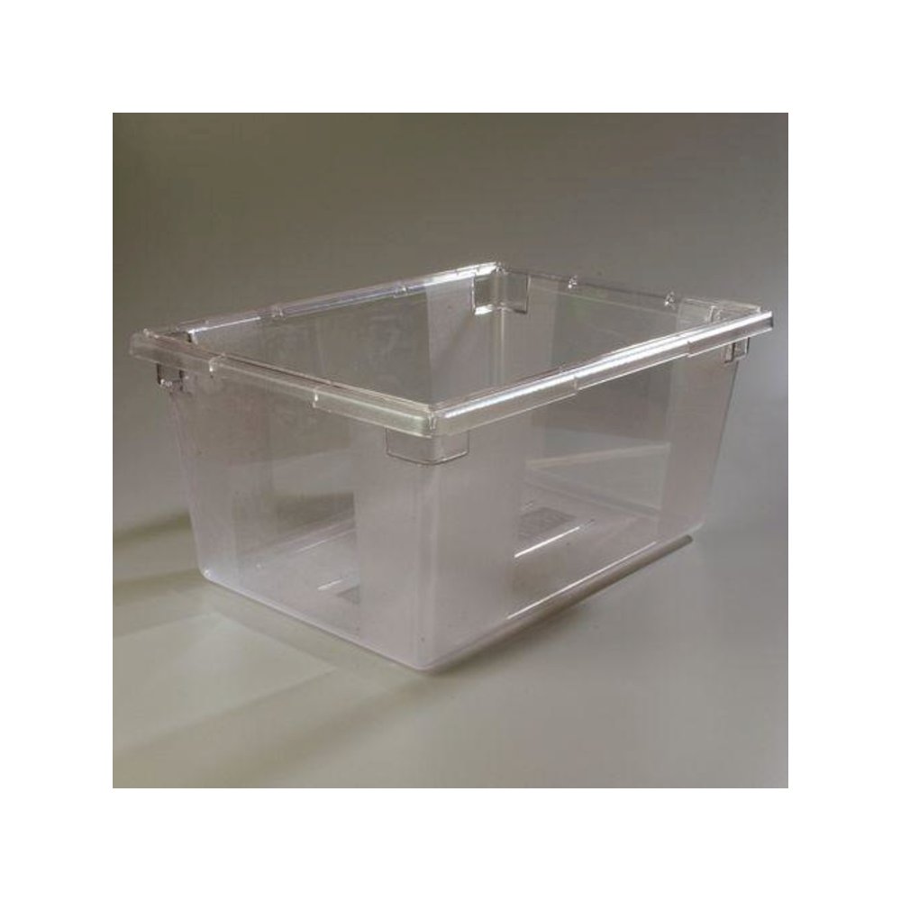 StorPlus Polycarbonate Food Storage Container, 16.6 gal, 18 x 26 x 12, Clear, Plastic. Picture 4