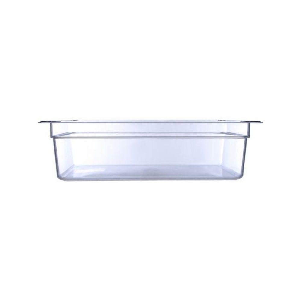 StorPlus Polycarbonate Food Pan, 19.4 qt, 12.5 x 20.75 x 6, Clear, Plastic. Picture 2