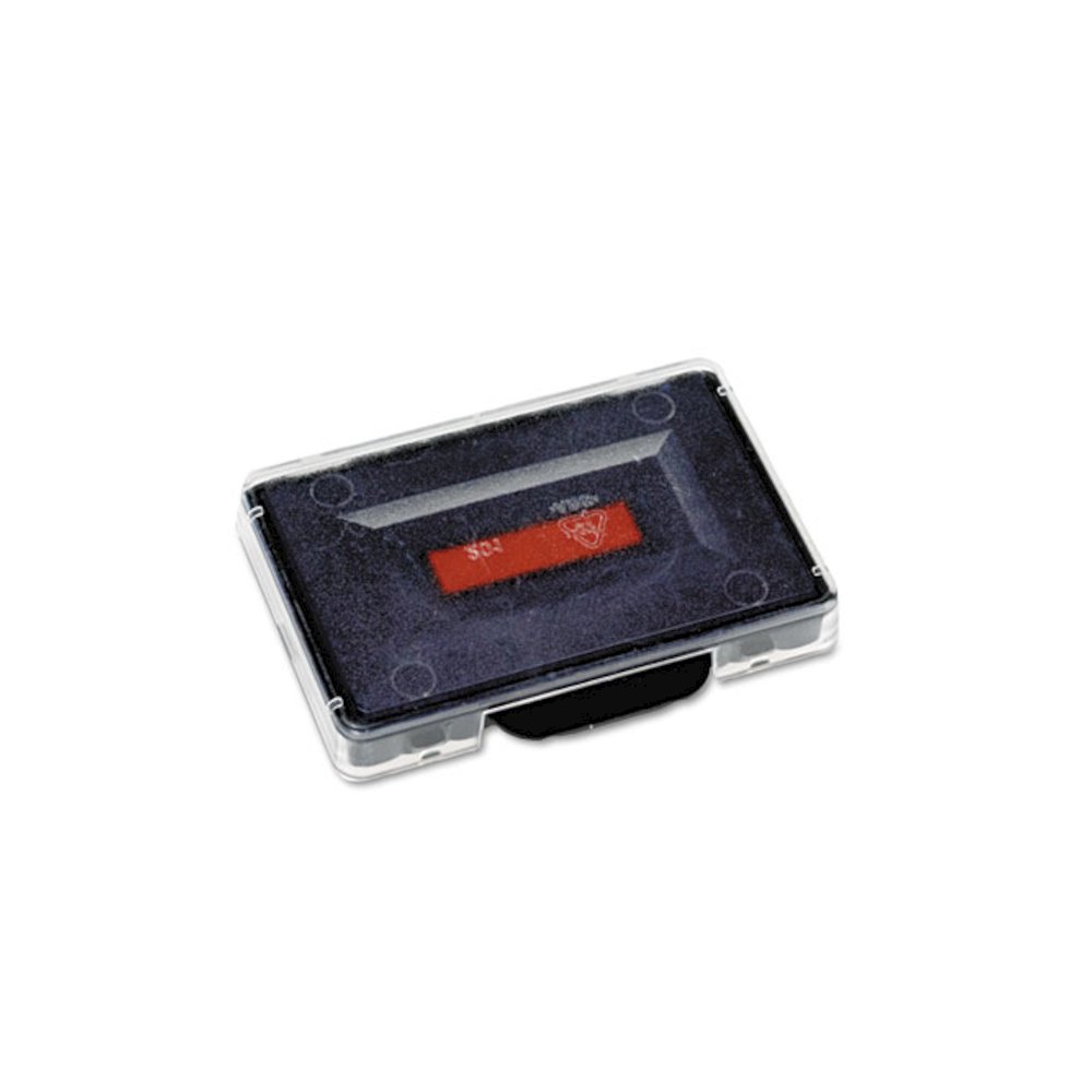 T5460 Professional Replacement Ink Pad for Trodat Custom Self-Inking Stamps, 1.38" x 2.38", Blue/Red. Picture 1