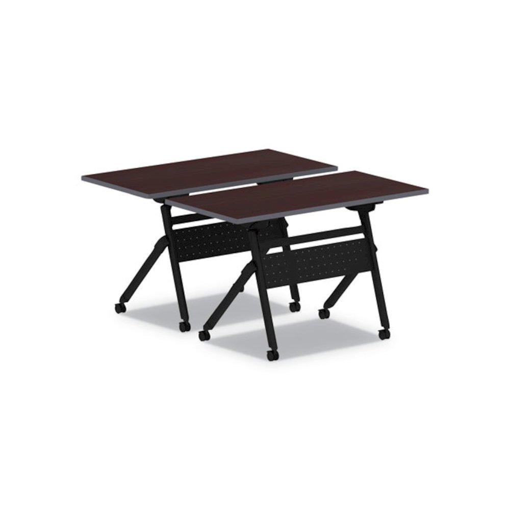 Flip and Nest Table Base, 32.25w x 23.63d x 28.5h, Black. Picture 5