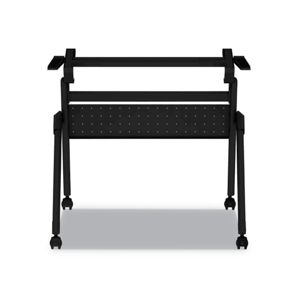 Flip and Nest Table Base, 32.25w x 23.63d x 28.5h, Black. Picture 2