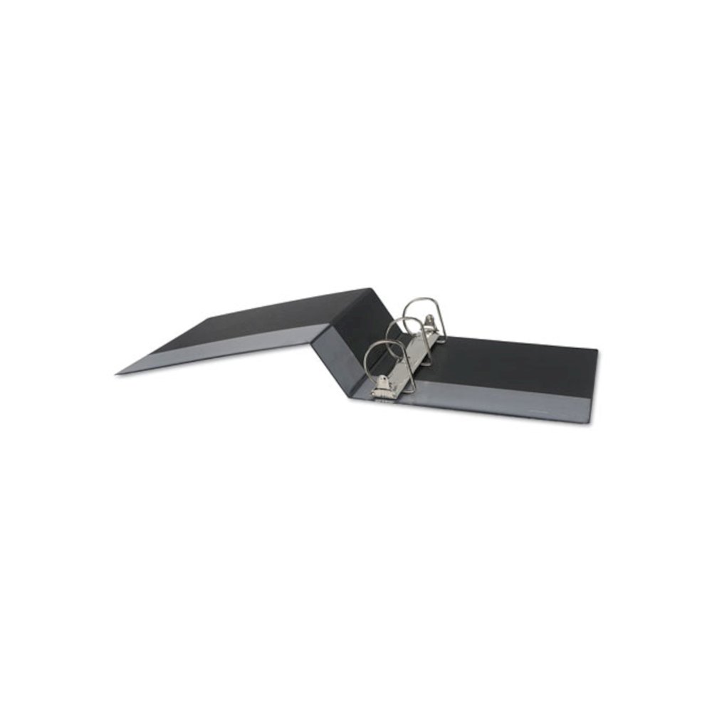 Slant D-Ring View Binder, 3 Rings, 3" Capacity, 11 x 8.5, Black. Picture 3