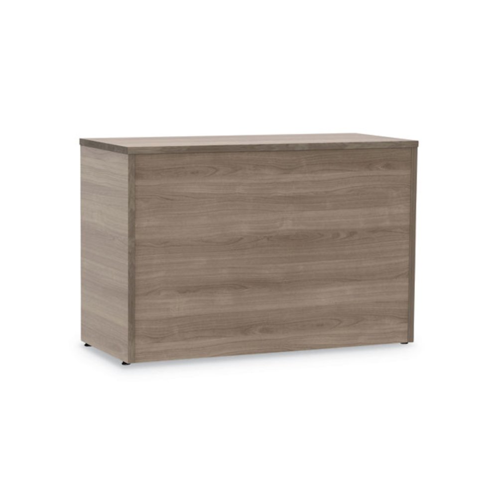 Urban Series Cabinet Credenza Pedestal with Lateral File, 35.25w x 15.25d x 23.75h, Natural Walnut. Picture 3