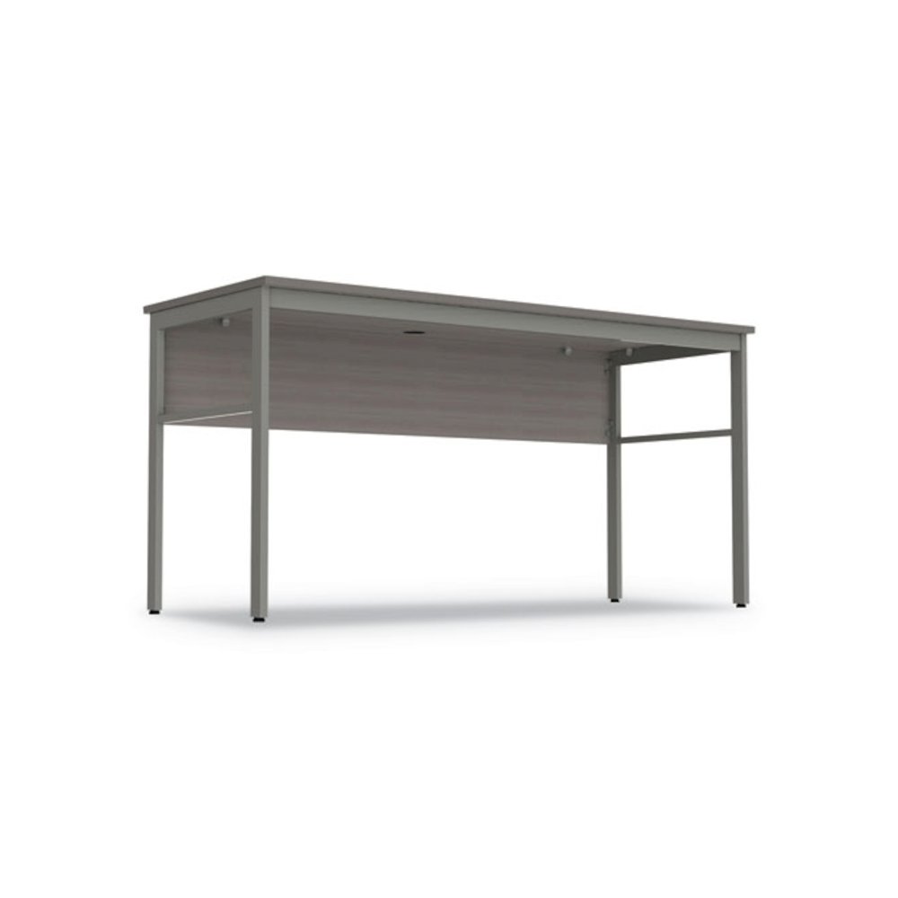 Urban Series Desk Workstation, 59" x 23.75" x 29.5", Ash. Picture 4