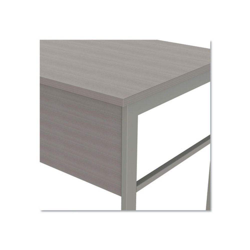 Urban Series Desk Workstation, 59" x 23.75" x 29.5", Ash. Picture 5