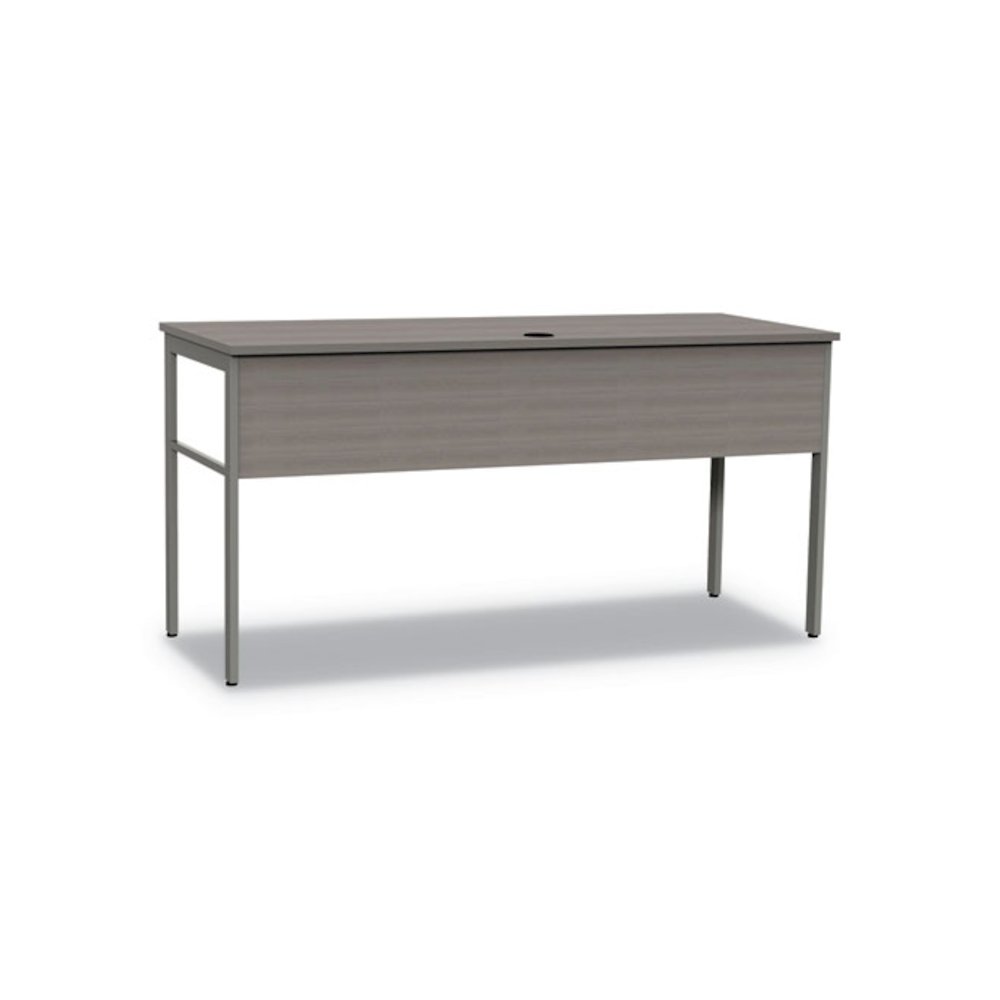 Urban Series Desk Workstation, 59" x 23.75" x 29.5", Ash. Picture 8