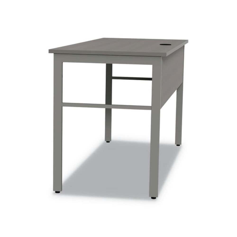 Urban Series Desk Workstation, 59" x 23.75" x 29.5", Ash. Picture 2