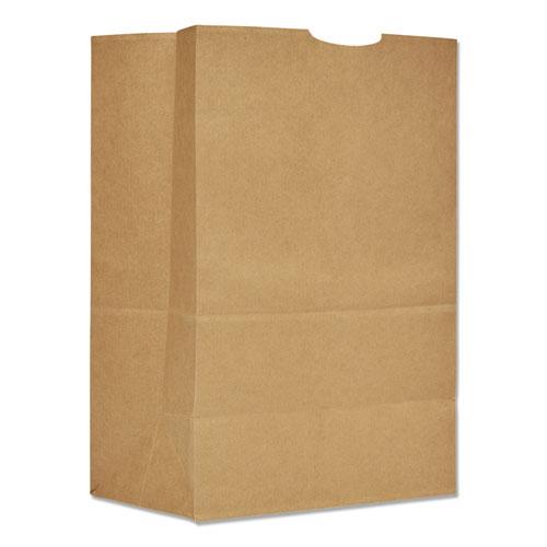 Grocery Paper Bags, #1/6 BBL Size, Extra Heavy-Duty, 12" x 7" x 17", Natural, 400/Bundle. Picture 1