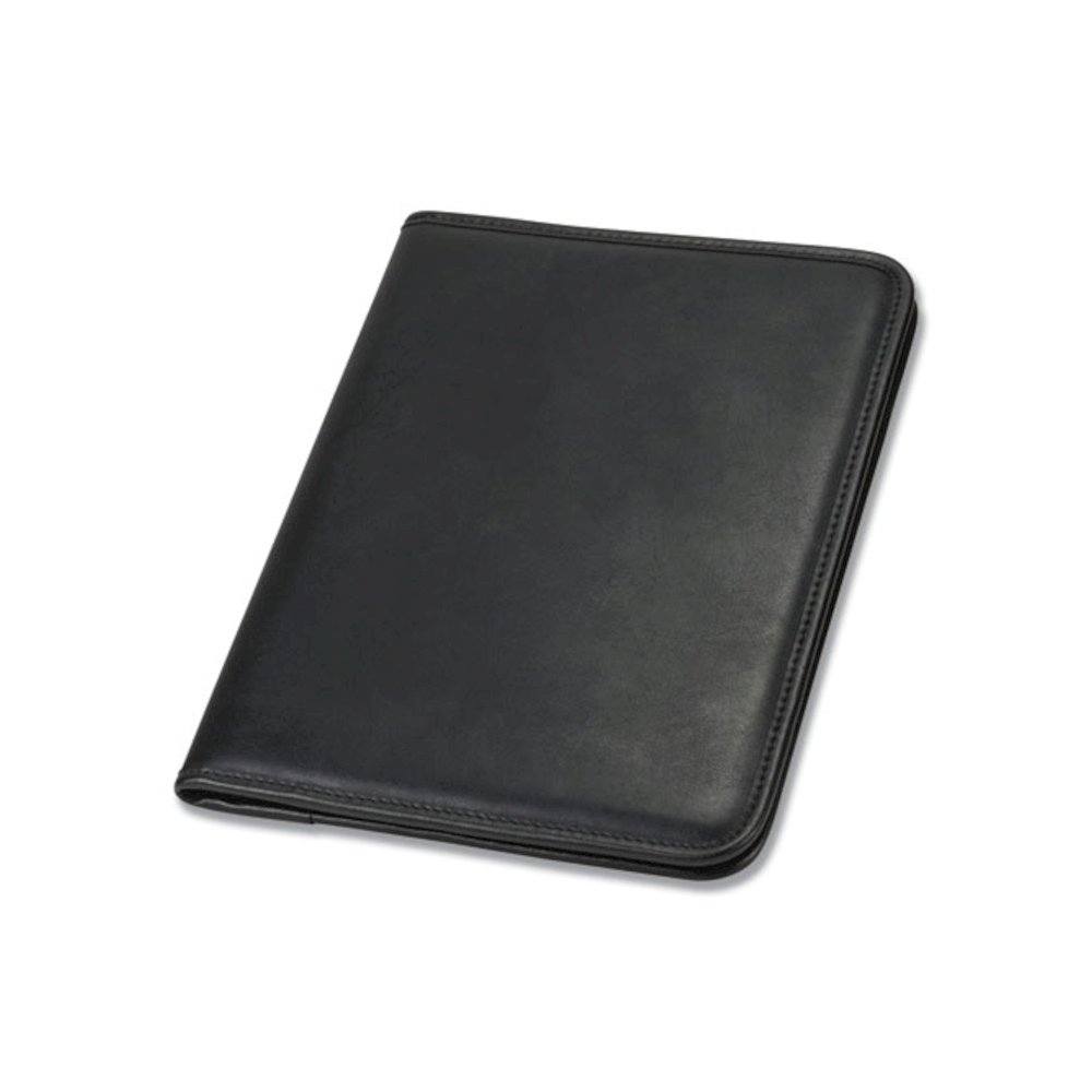 Professional Padfolio, Storage Pockets/Card Slots, Writing Pad, Black. Picture 2