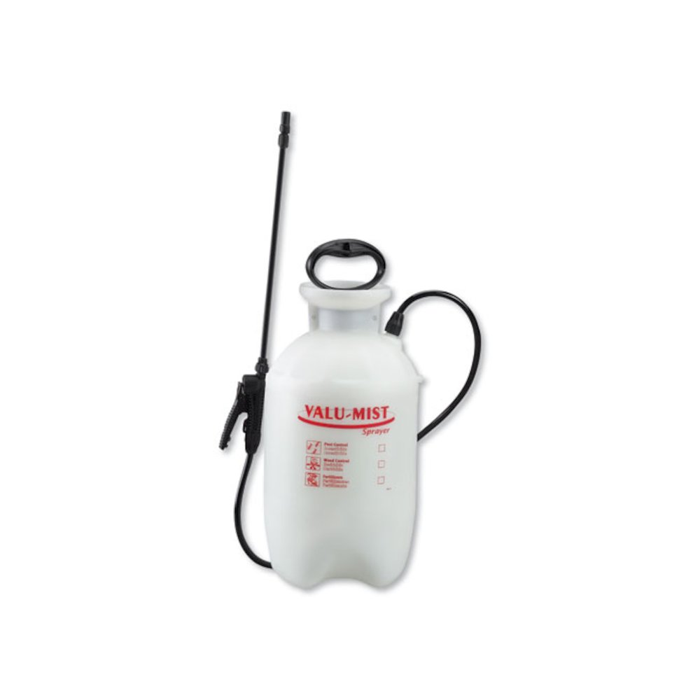 2 Gallon Valu Mist Tank Sprayer, 0.38" x 32" Hose, White. Picture 1