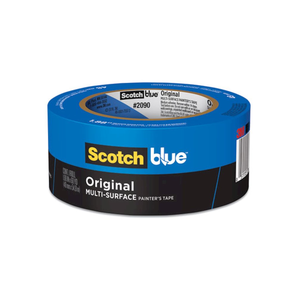 Original Multi-Surface Painter's Tape, 3" Core, 2" x 60 yds, Blue. Picture 1