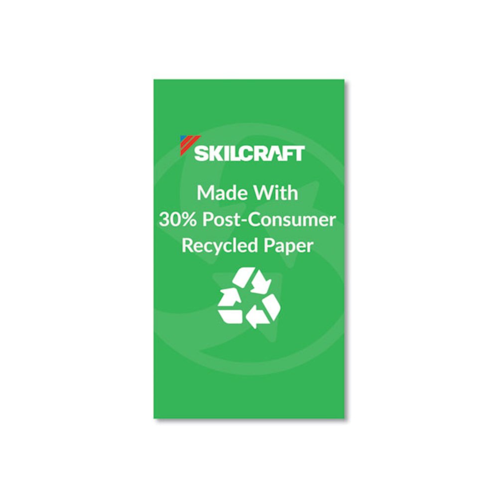 7530014181281, SKILCRAFT Self-Stick Note Pads, 3" x 3", Assorted Neon Colors, 100 Sheets/Pad, 6 Pads/Pack. Picture 2