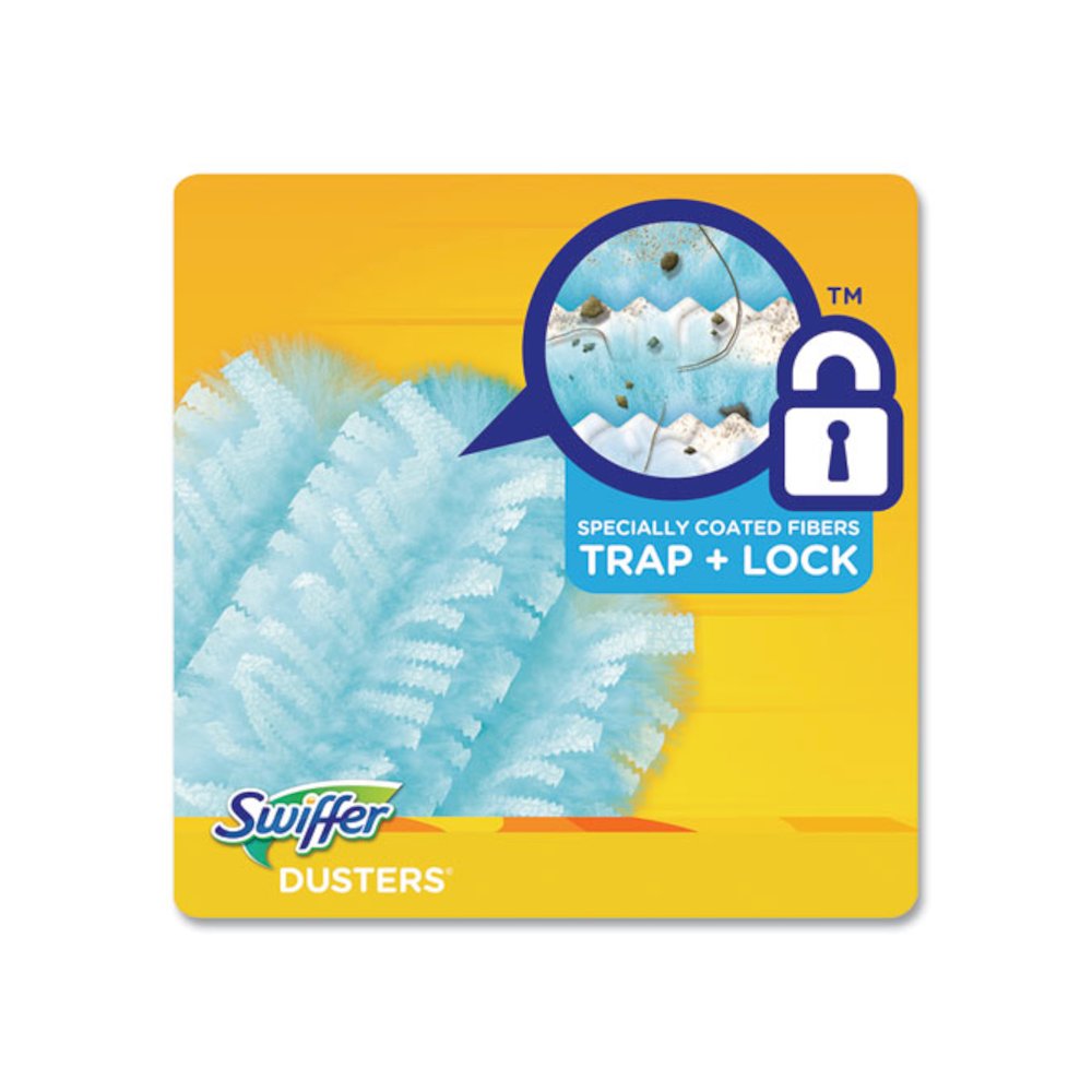 Dusters Refill, Dust Lock Fiber, Lavender Scent, Light Blue, 18/Box. Picture 5
