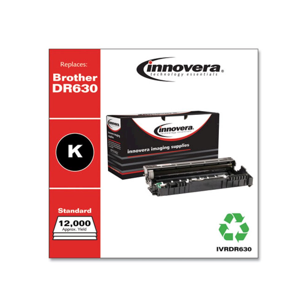 Remanufactured Black Drum Unit, Replacement for DR630, 12,000 Page-Yield. Picture 2