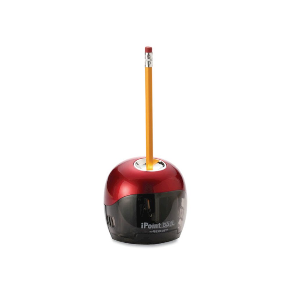 iPoint Ball Battery Sharpener, Battery-Powered, 3 x 3.25, Red/Black. Picture 3