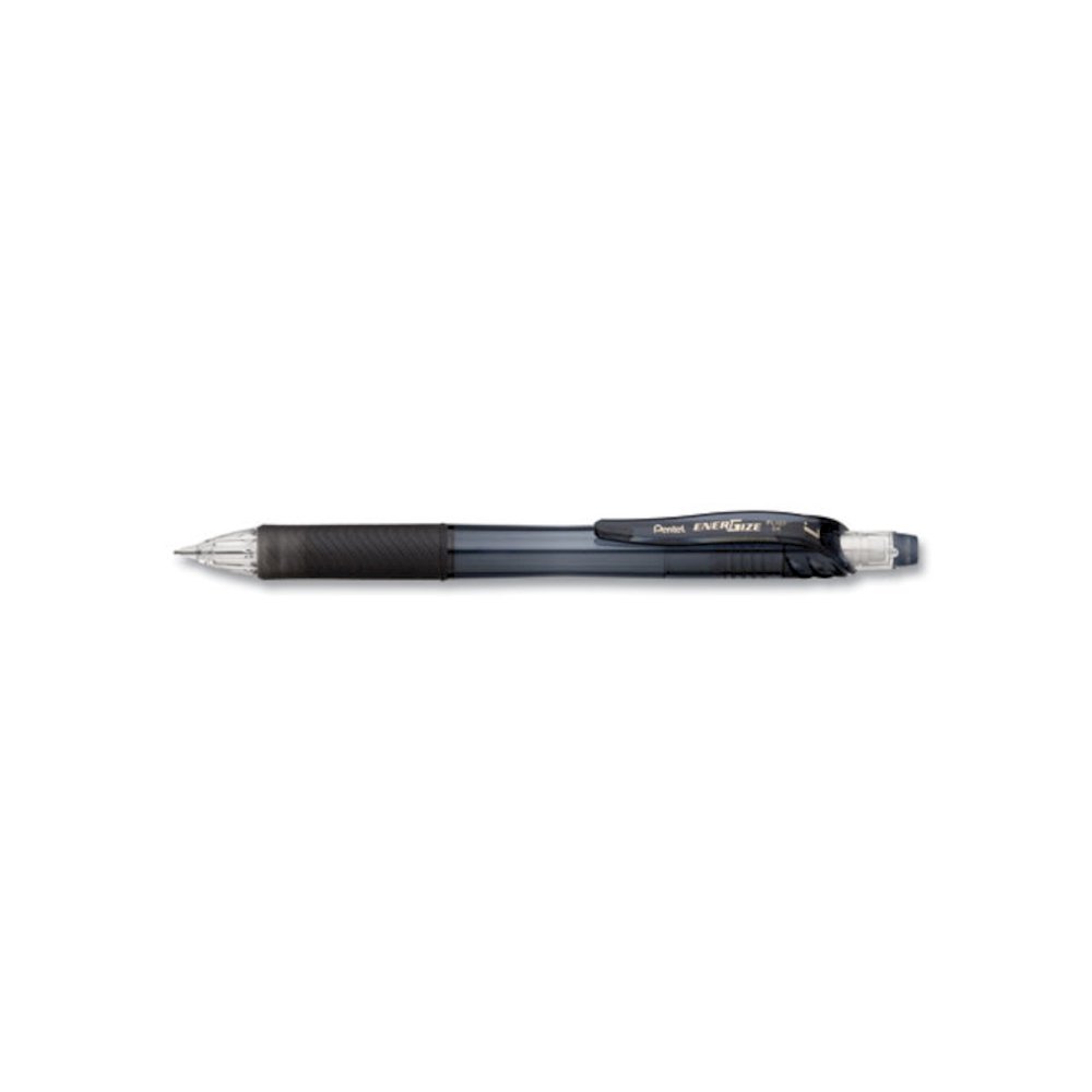 EnerGize-X Mechanical Pencil, 0.7 mm, HB (#2), Black Lead, Black Barrel, Dozen. Picture 1