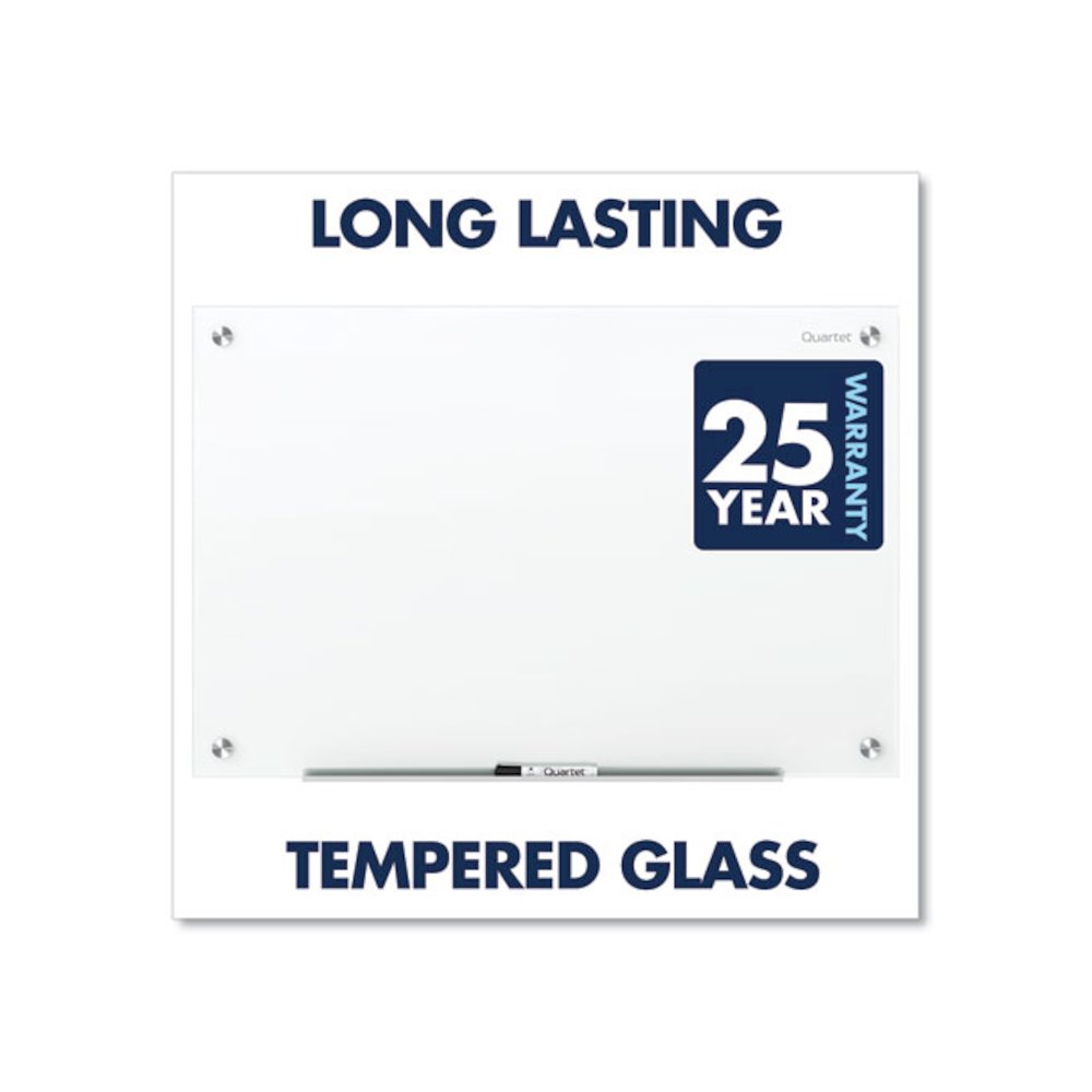 Brilliance Glass Dry-Erase Boards, 48" x 48", White Surface. Picture 11