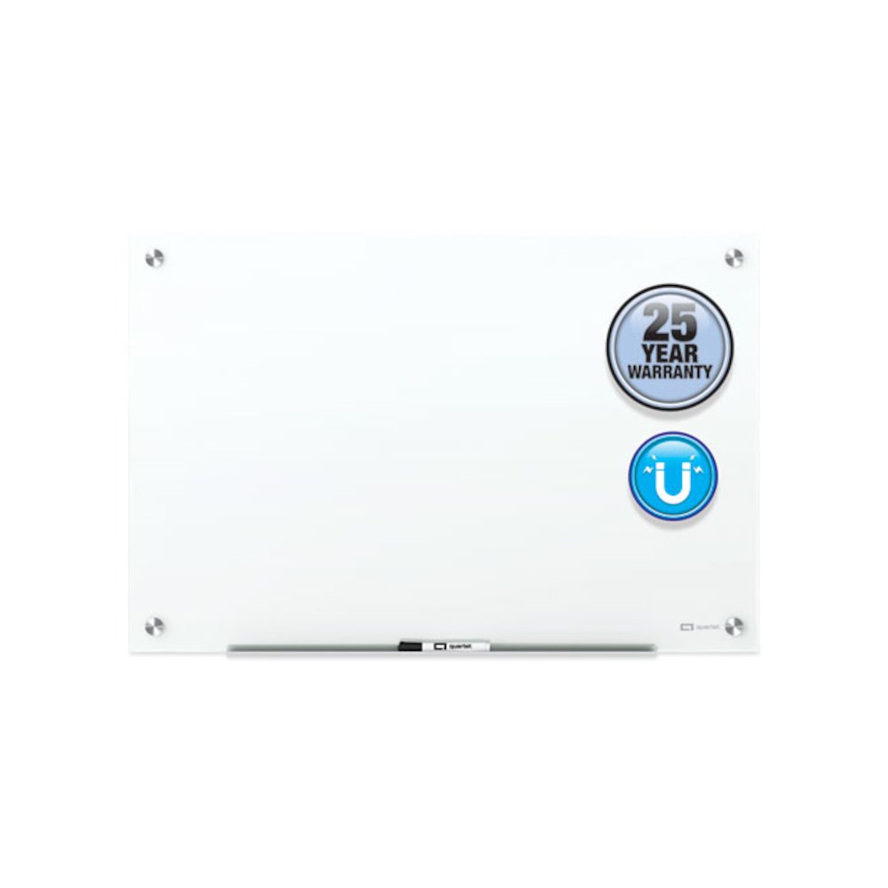Brilliance Glass Dry-Erase Boards, 48" x 48", White Surface. Picture 3