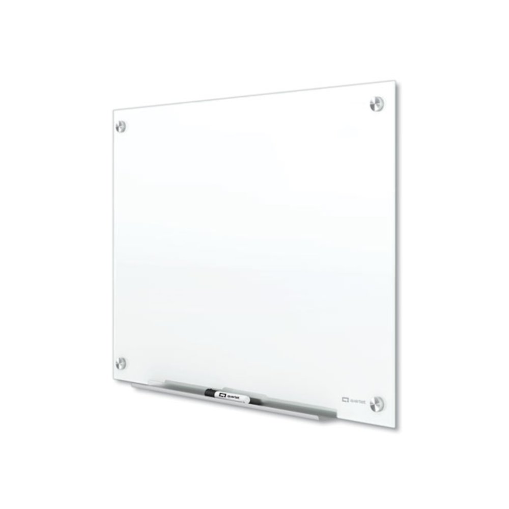 Brilliance Glass Dry-Erase Boards, 48" x 48", White Surface. Picture 2