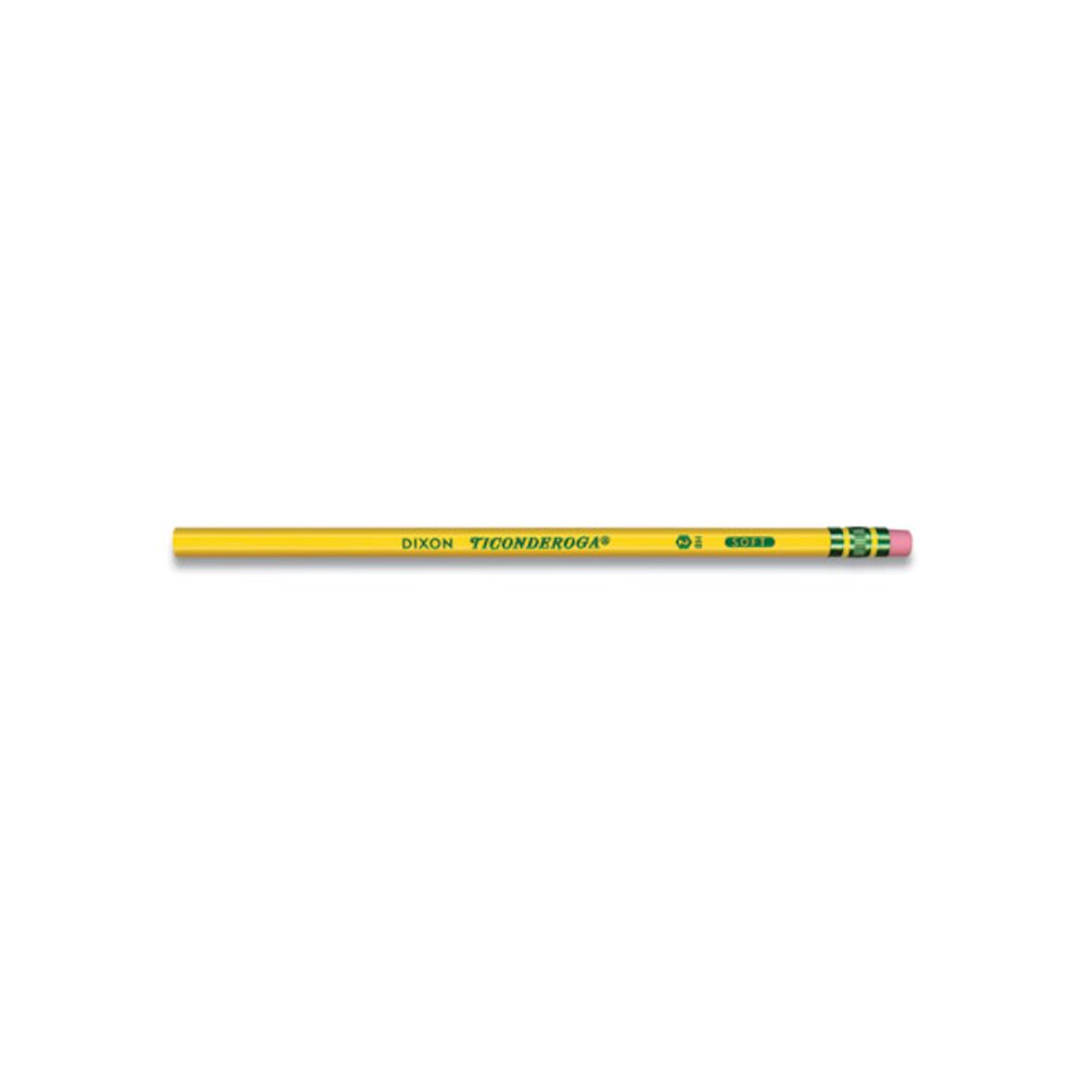 Pencils, HB (#2), Black Lead, Yellow Barrel, 24/Pack. Picture 3