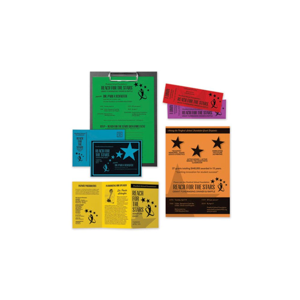 Color Cardstock, 65 lb Cover Weight, 8.5 x 11, Assorted Colors, 100/Pack. Picture 4