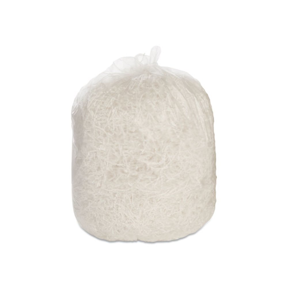 8105015171354, SKILCRAFT Linear Low Density Can Liners, 45 gal, 0.6 mil, 40" x 46", Clear, Flat Pack, 40/Box. Picture 1