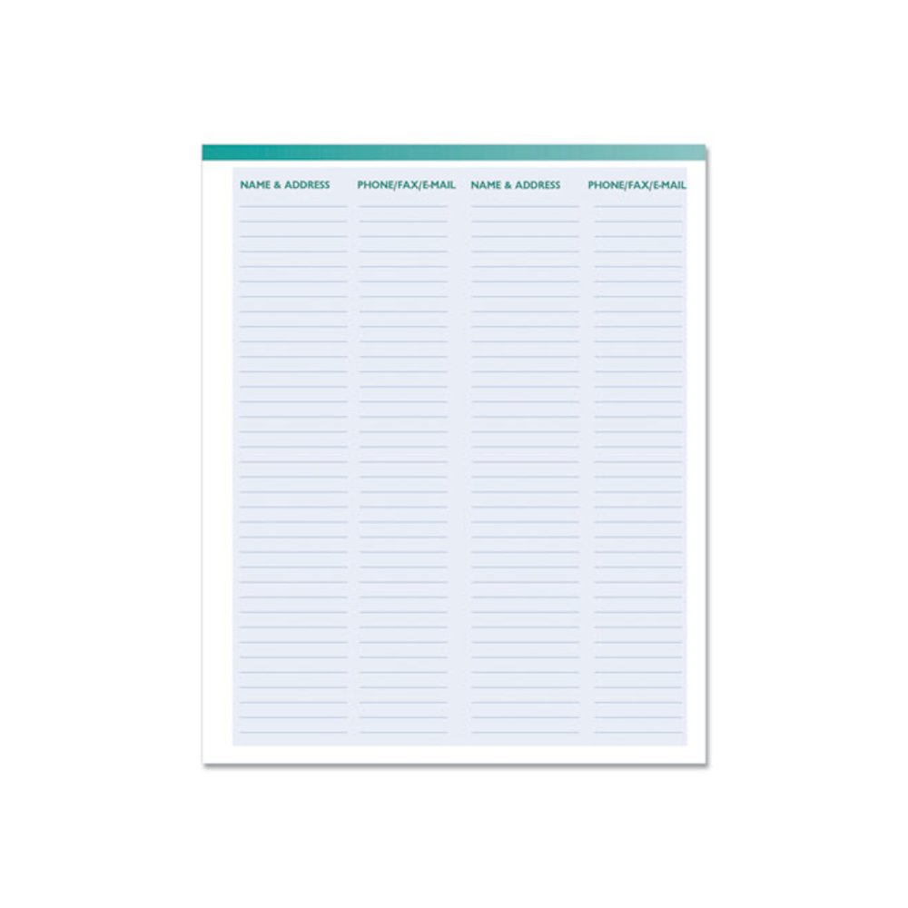 Express Track Recycled Weekly Appointment Book/Monthly Planner, 8 x 5, Black Cover, 13-Month: Jan 2026 to Jan 2027. Picture 3