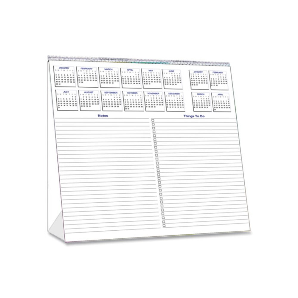 Recycled Cosmos Tent Calendar, Night Sky Artwork, 6 x 6, White/Multicolor Sheets, 12-Month (Jan to Dec): 2026. Picture 5