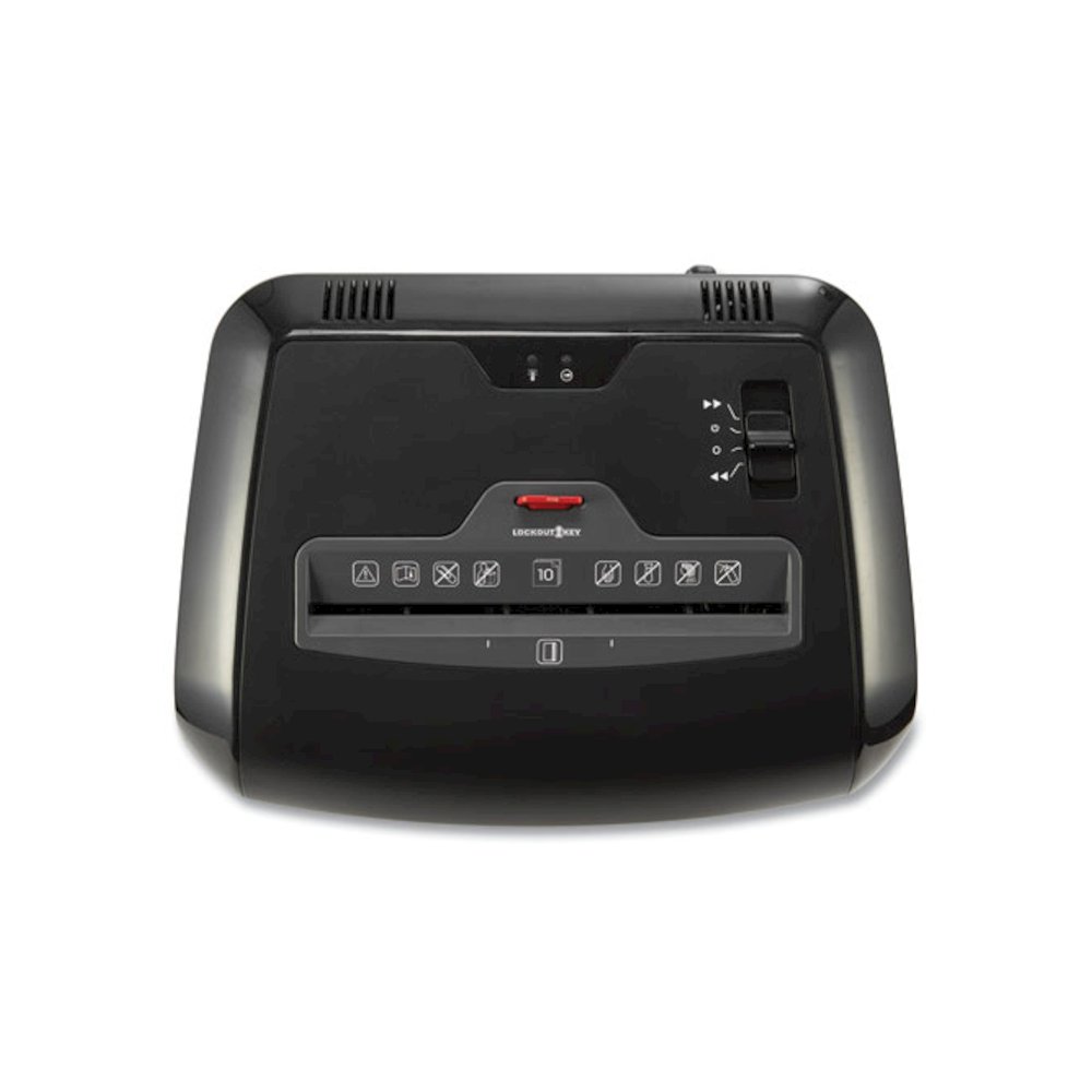 48110 Cross-Cut Shredder with Lockout Key, 10 Manual Sheet Capacity. Picture 4