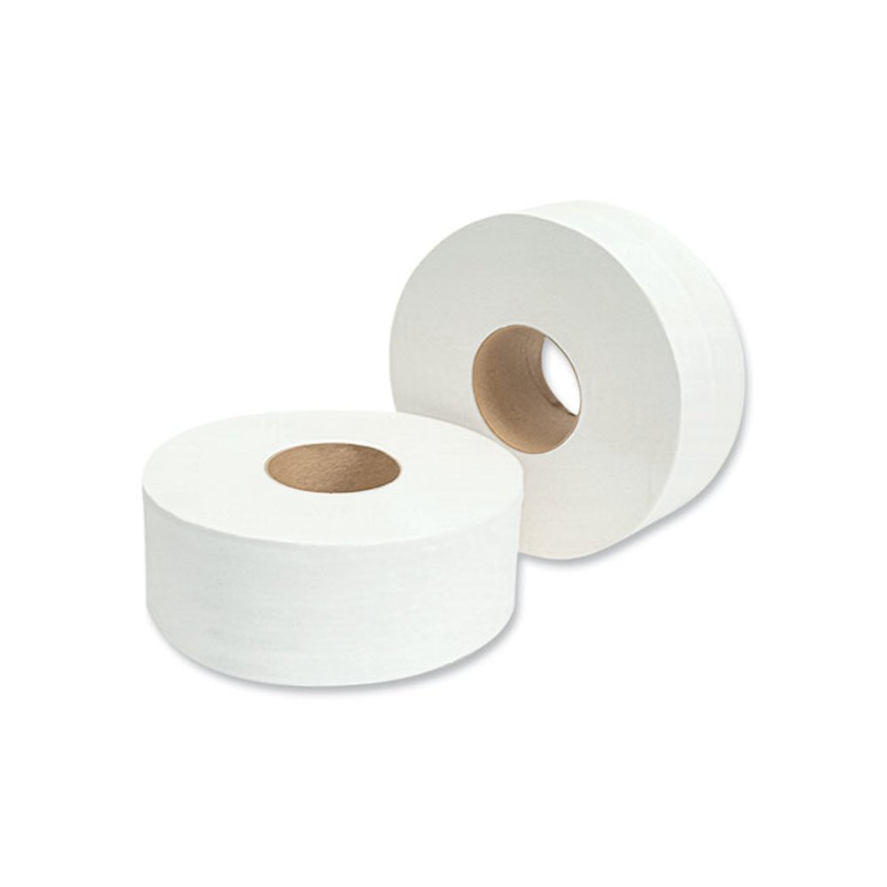 Jumbo Bath Tissue, Septic Safe, 2-Ply, 3.3" x 1,000 ft, White, 12 Rolls/Carton. Picture 7