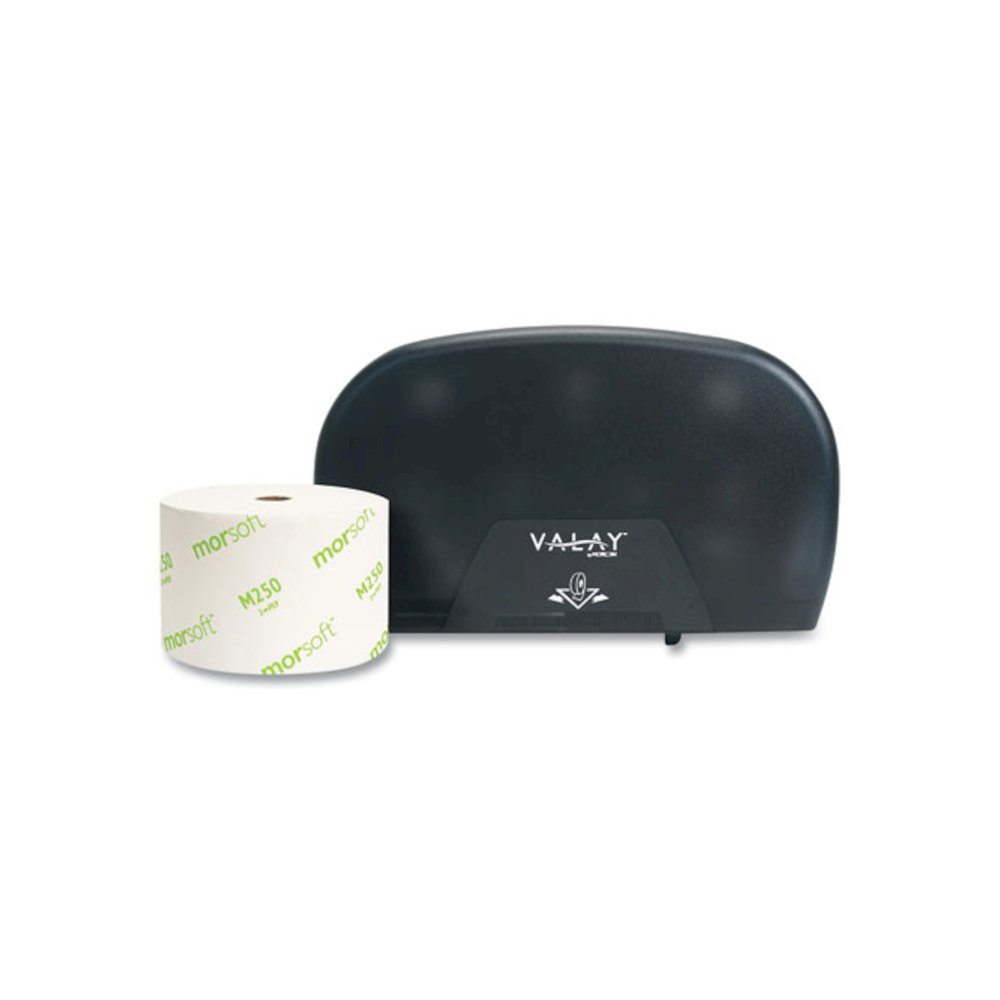 Small Core Bath Tissue, Septic Safe, 2-Ply, White, 1,250 Sheets/Roll, 24 Rolls/Carton. Picture 7