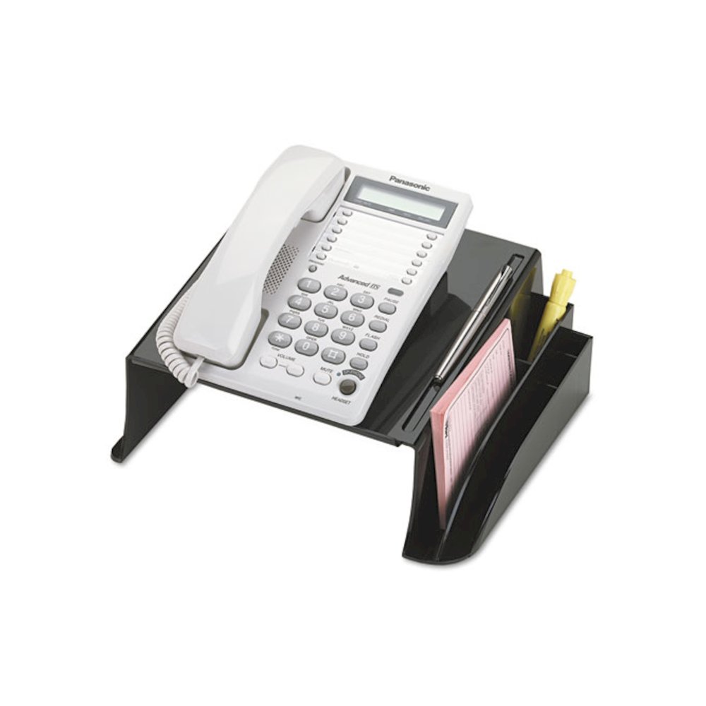 Officemate 2200 Series Telephone Stand, 12.25 x 10.5 x 5.25, Black. Picture 1