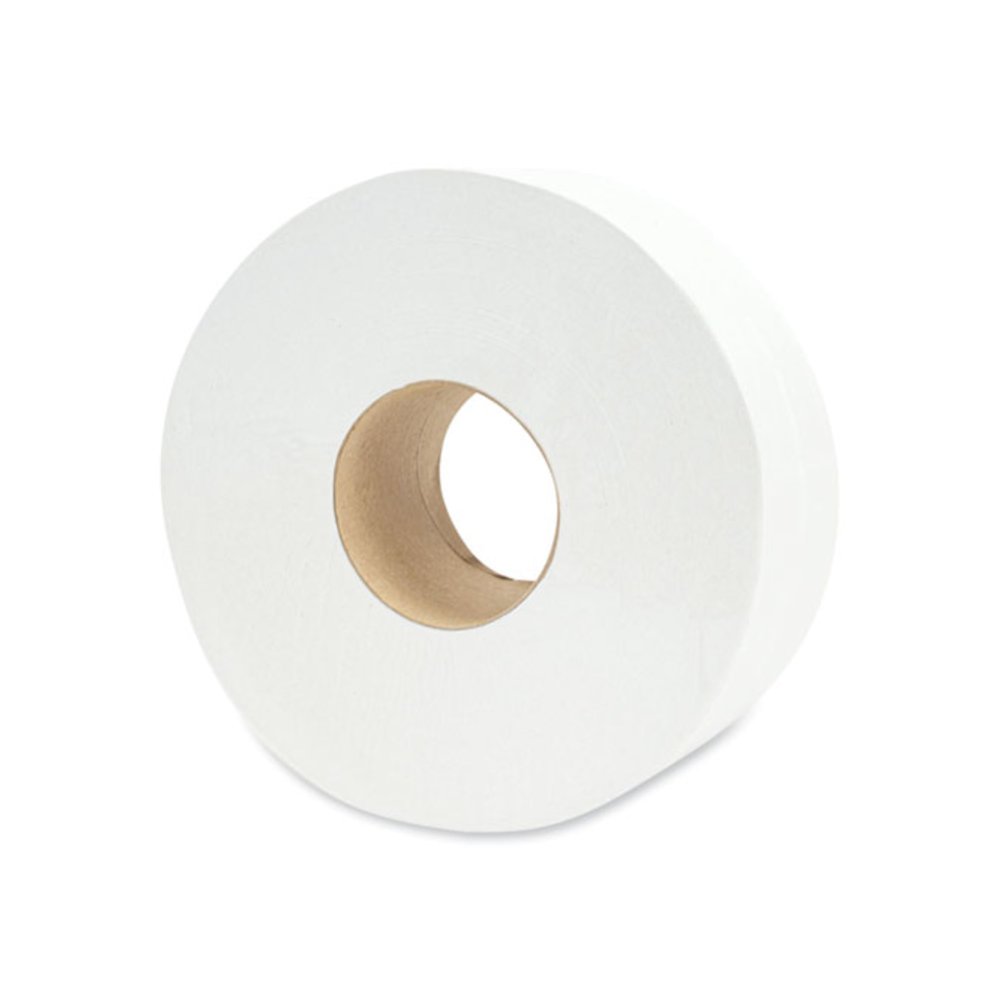 Jumbo Bath Tissue, Septic Safe, 2-Ply, 3.3" x 1,000 ft, White, 12 Rolls/Carton. Picture 6