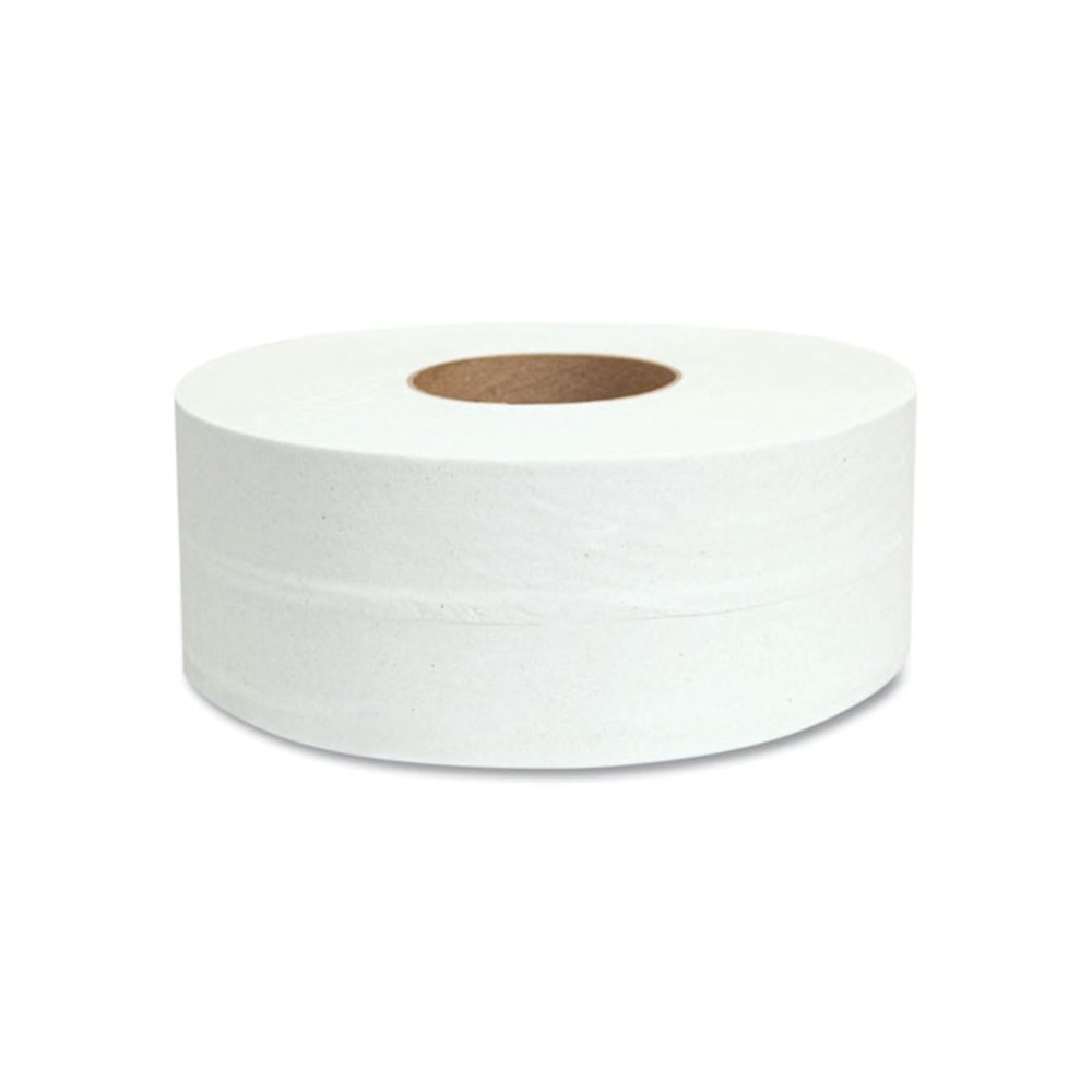 Jumbo Bath Tissue, Septic Safe, 2-Ply, 3.3" x 1,000 ft, White, 12 Rolls/Carton. Picture 5