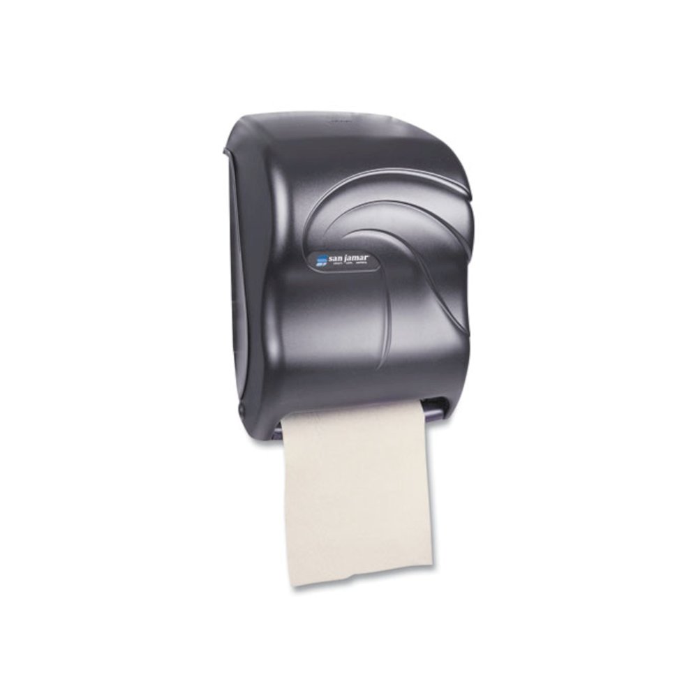 Oceans Tear-N-Dry Electronic Touchless Roll Towel Dispenser, 11.75 x 9 x 15.5, Black Pearl. Picture 3