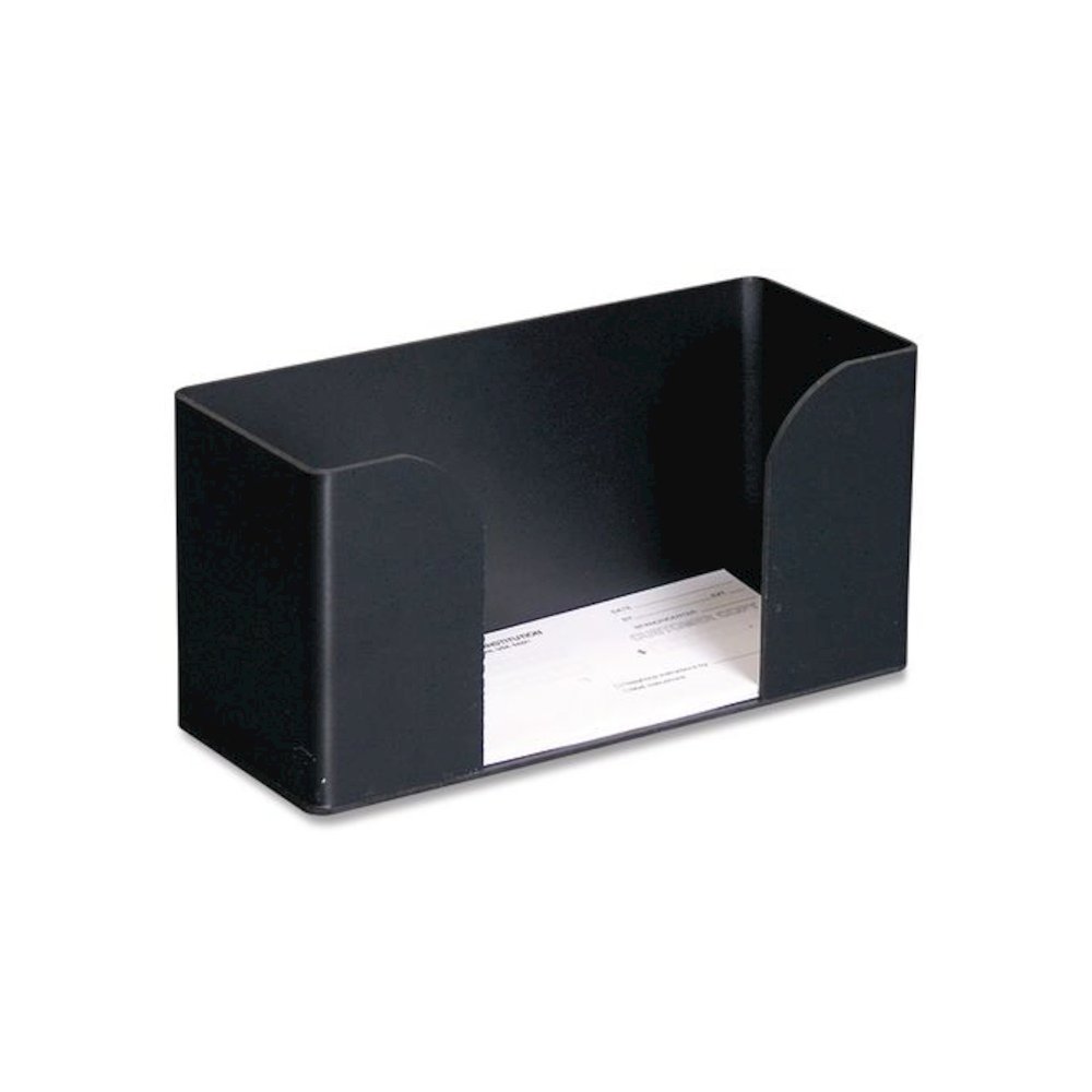 Forms Holder, 1 Compartment, 10" x 3.75" x 5", Black. Picture 2