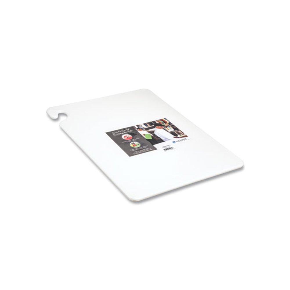 Cut-N-Carry Color Cutting Boards, Plastic, 20 x 15 x 0.5, White. Picture 2