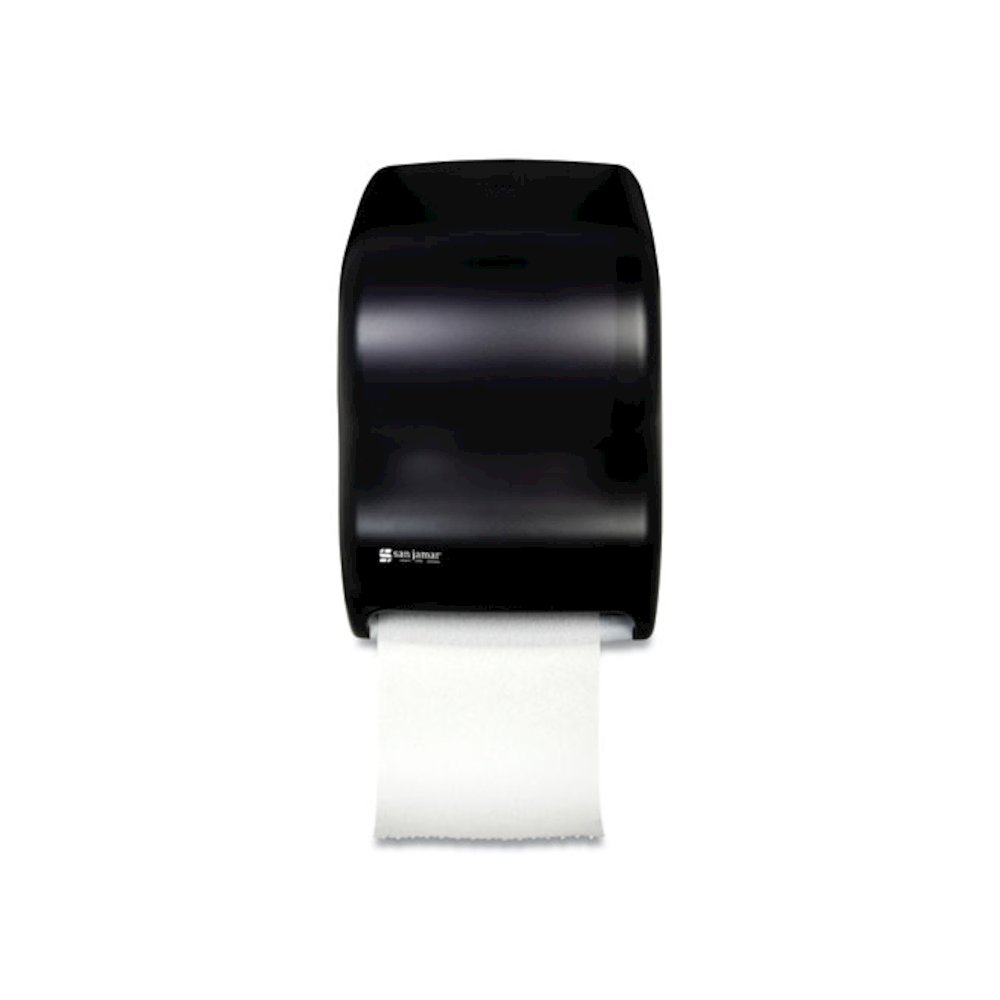 Tear-N-Dry Touchless Roll Towel Dispenser, 11.75 x 9 x 15.5, Black Pearl. Picture 1