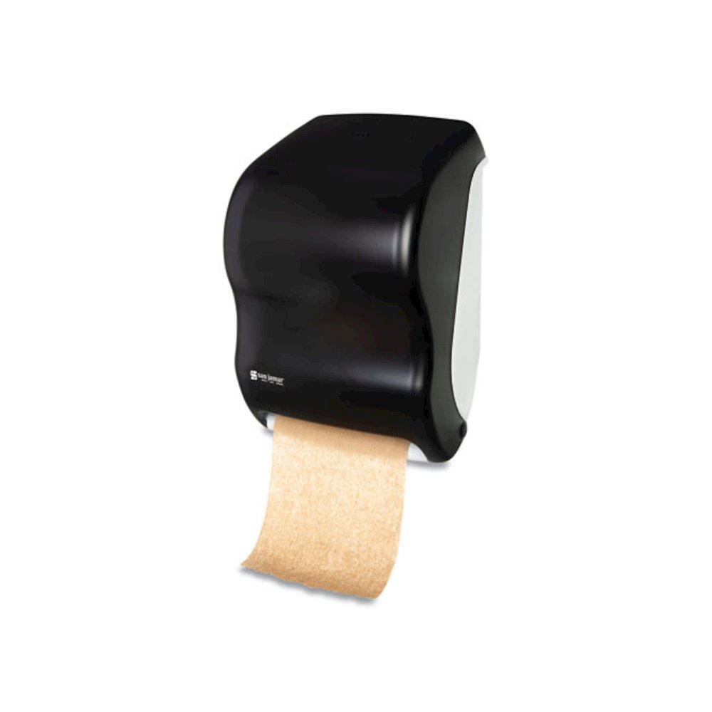 Tear-N-Dry Touchless Roll Towel Dispenser, 11.75 x 9 x 15.5, Black Pearl. Picture 2