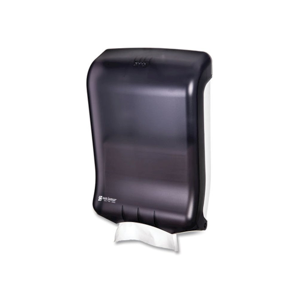 Large Capacity Ultrafold Multifold/C-Fold Towel Dispenser, Classic, 11.75 x 6.25 x 18, Black Pearl. Picture 2
