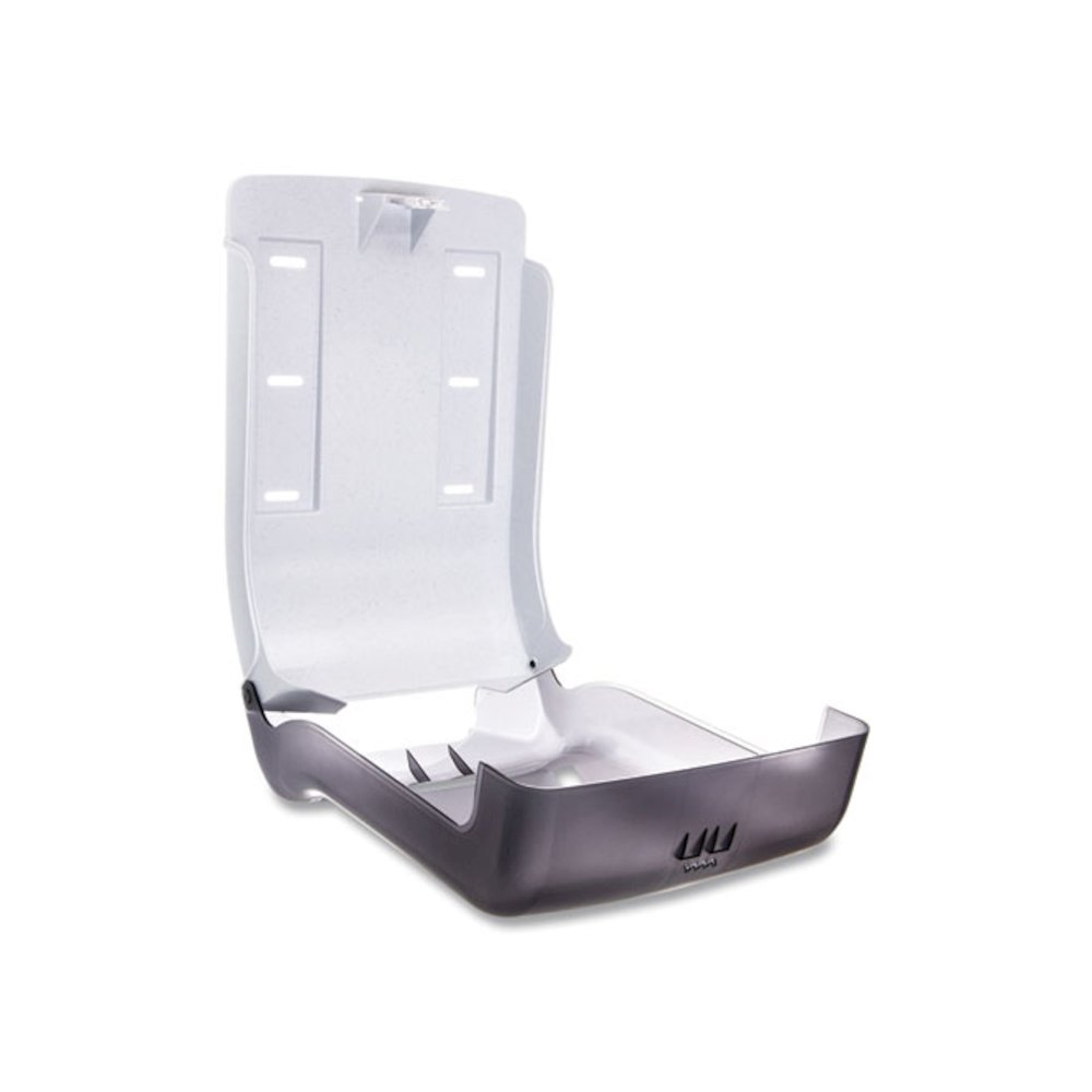 Large Capacity Ultrafold Multifold/C-Fold Towel Dispenser, Classic, 11.75 x 6.25 x 18, Black Pearl. Picture 3