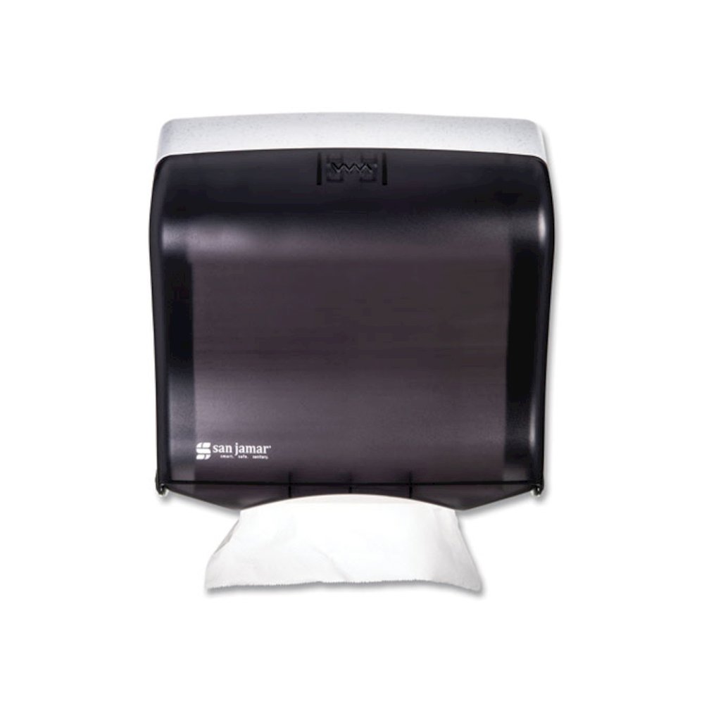 Ultrafold Fusion C-Fold and Multifold Towel Dispenser, 11.5 x 5.5 x 11.5, Black. Picture 1